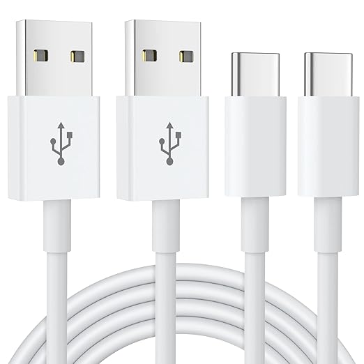 Nebite USB-C-Kabel 2er Set 1m für iPhone 15 CarPlay, Samsung Galaxy S24 S23 S22, Google Pixel, PS5 – Schnellladung & Datentransfer