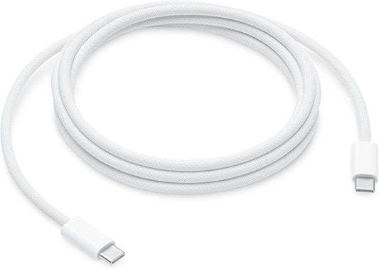 N/A USB-C Ladekabel 2m 240W - Gewebtes USB-C Kabel für schnelles Laden und Datenübertragung