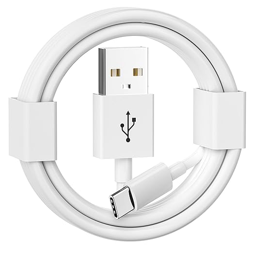 XQO USB-C Auto Ladekabel für iPhone 16/15 Pro Max/Plus/SE4 & AirPods - 1m weiß – USBC-IP1615