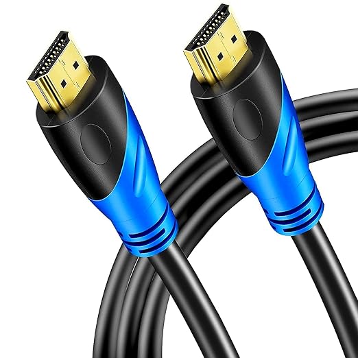 Rommisie HDMI 2.0 Kabel 2m Ultra High Speed 18Gbps 4K UHD vergoldet für PS5 PC TV – HDMI20-2M