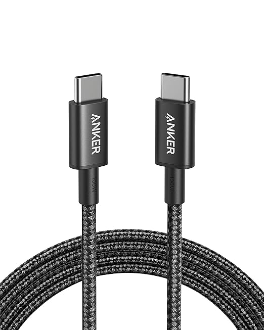 Anker USB C Kabel, Ladekabel USB C, USB C auf USB C Kabel für iPhone 16 15 Serie Samsung Galaxy S24 S23 S22 MacBook Pro Air iPad Pro Air Pixel Switch LG und mehr